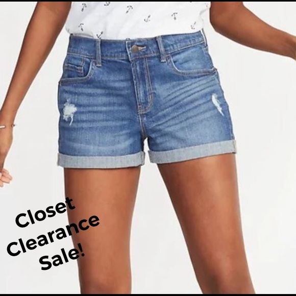 old navy denim shorts sale
